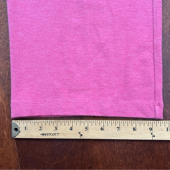 Eileen Fisher Pink Wide Leg Drawstring Lounge Pants, Size Large - Picture 9 of 10